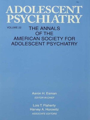 cover image of Adolescent Psychiatry, V. 22